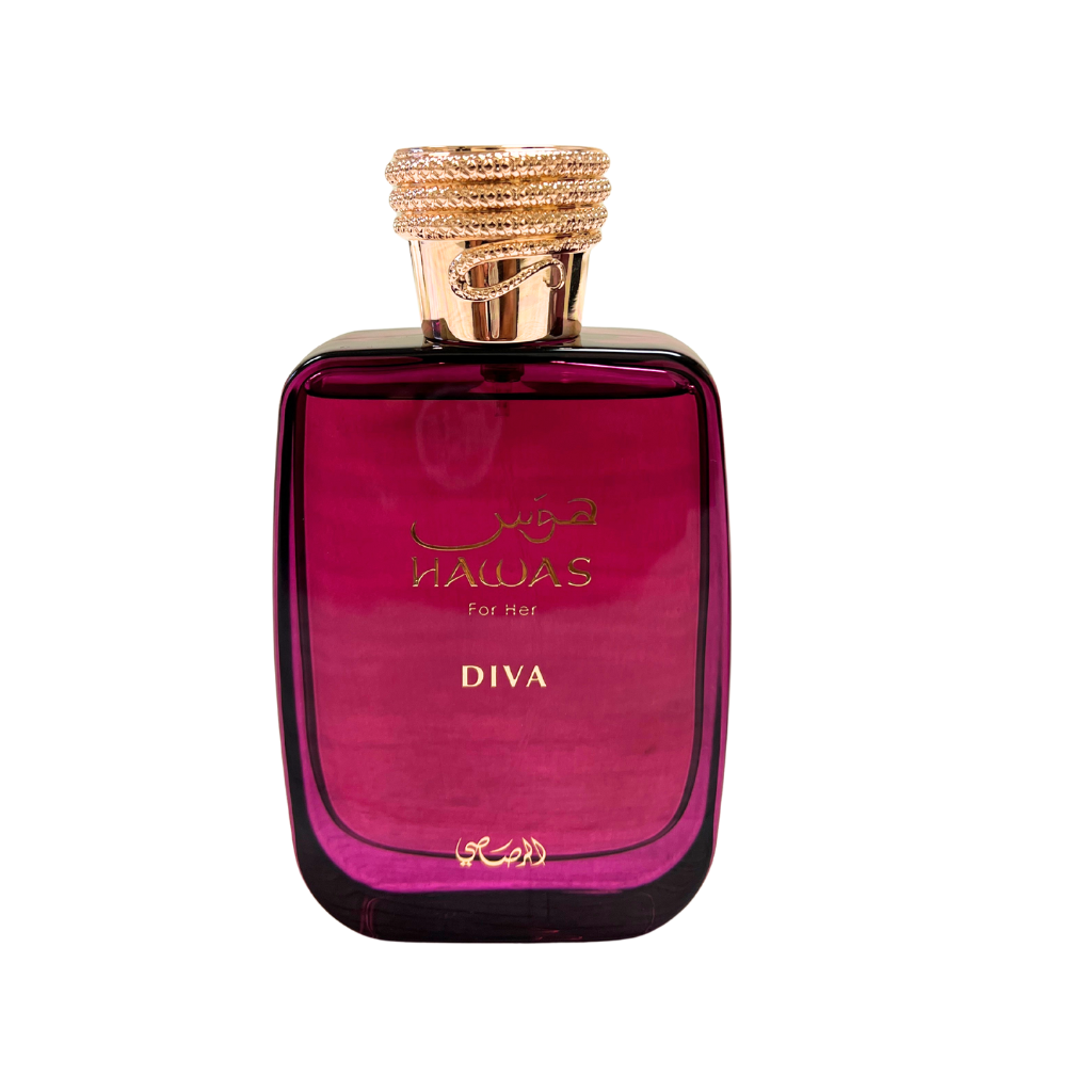 Hawas Diva by Rasasi – Eau de Parfum 100ml (Women)