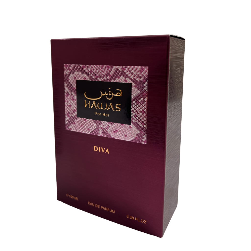 Hawas Diva by Rasasi – Eau de Parfum 100ml (Women)