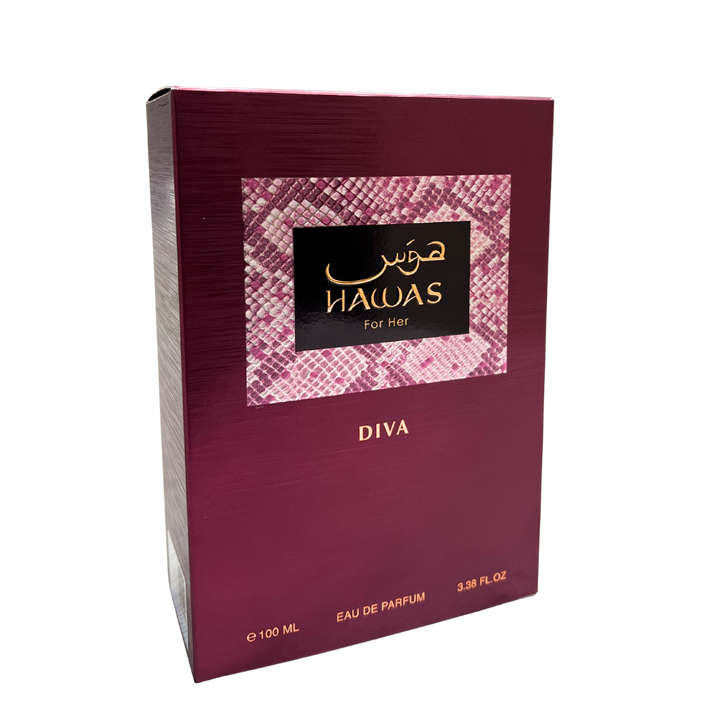 Hawas Diva by Rasasi – Eau de Parfum 100ml (Women)