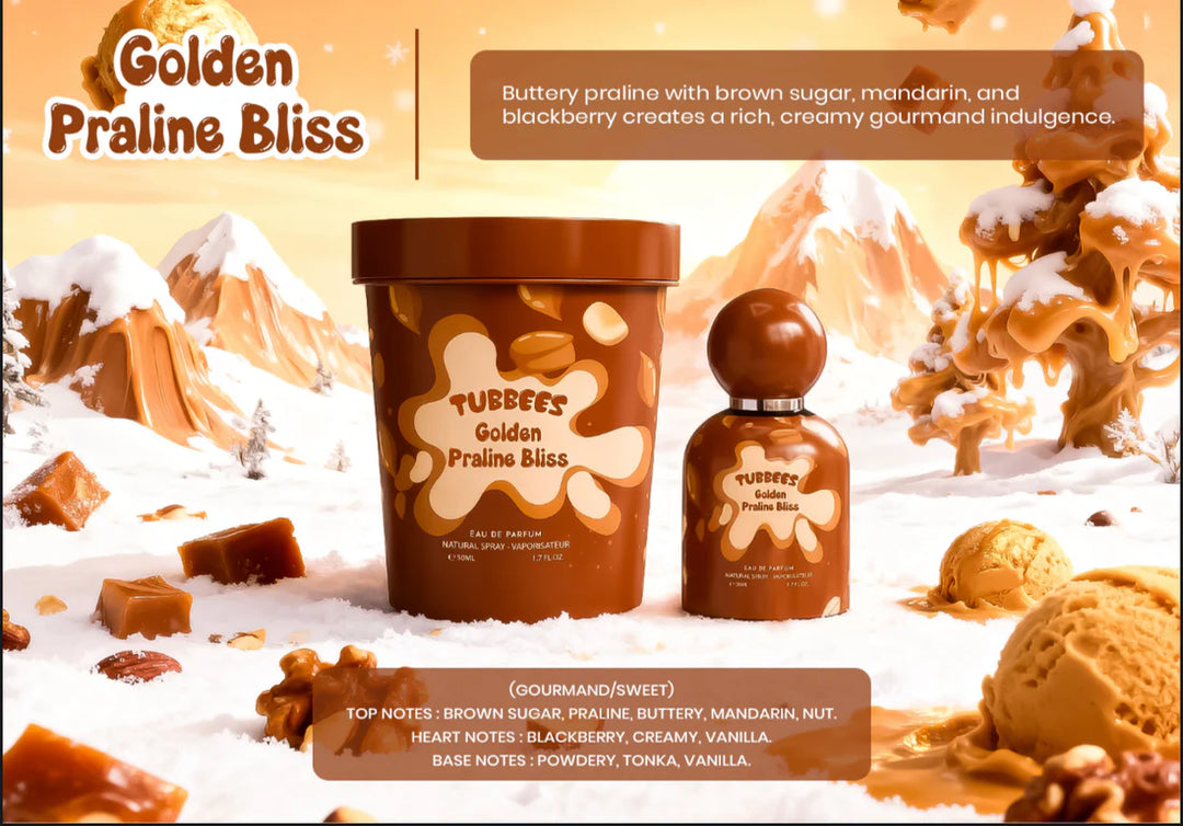 TUBBEES Golden Praline Bliss 50ml by Le Grandeur