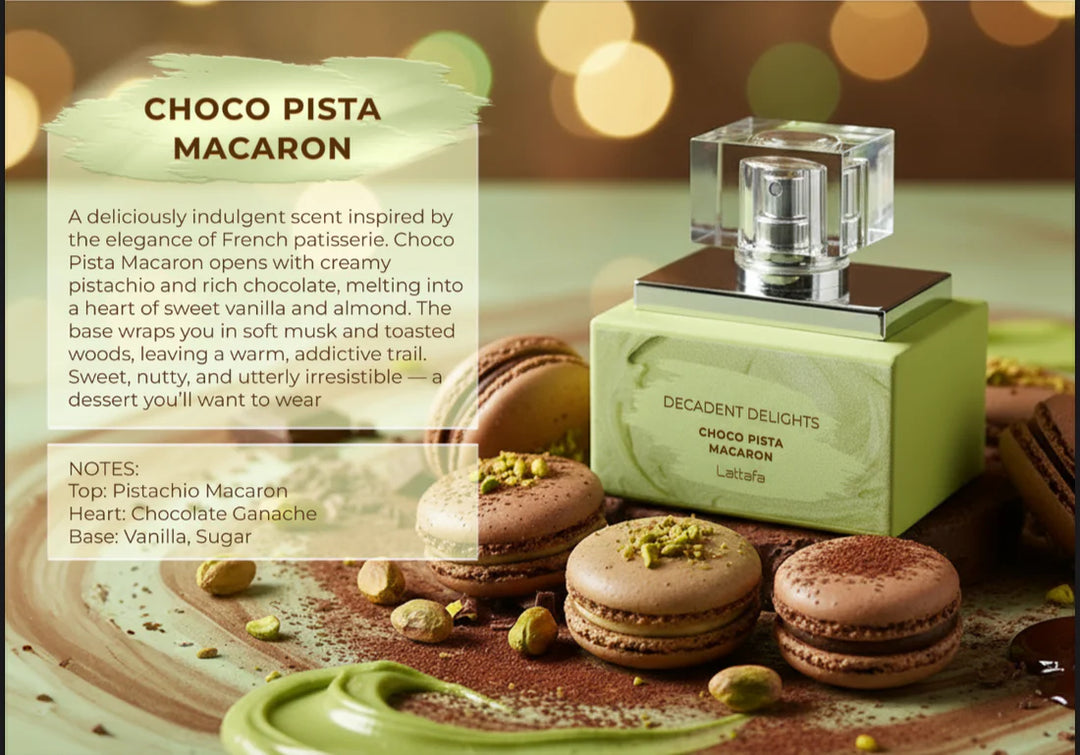 Lattafa Choco Pista Macaron Eau de Parfum