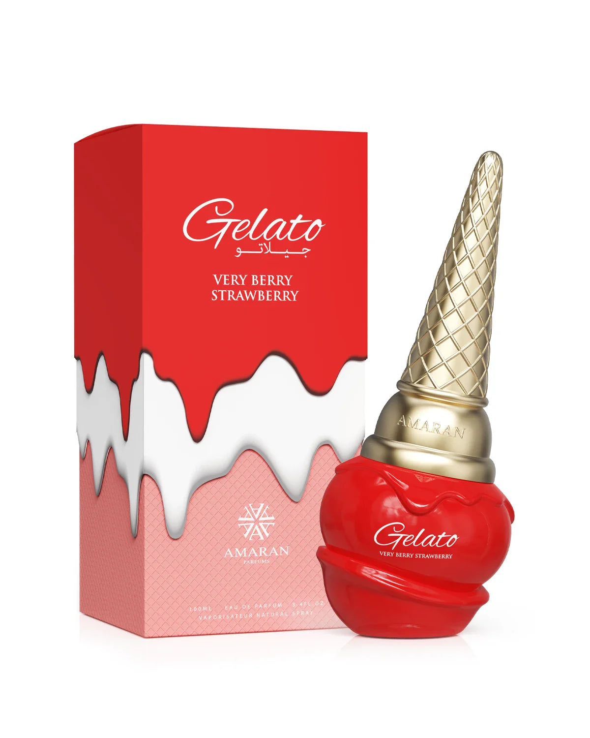 Amaran Gelato Very Berry Strawberry EDP 3.4 oz