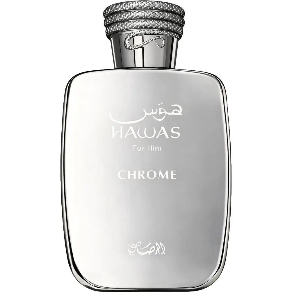 Rasasi Hawas Chrome Extrait De Parfum for Men - 100 ML 100ml (3.4 oz)