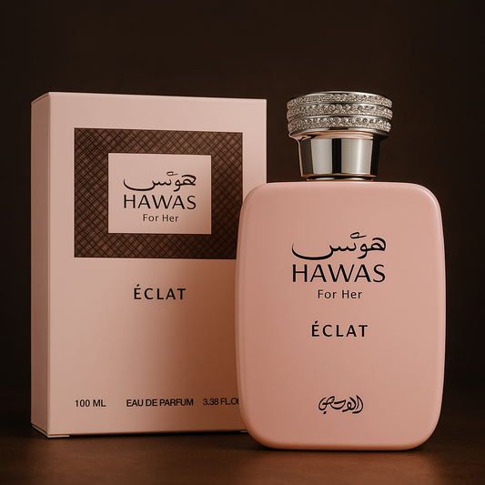 Hawas Eclat EDP Perfume By Rasasi 3.4oz