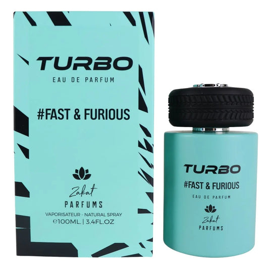 Zakat Perfumes Turbo #Fast & Furious Unisex Eau De Parfum (EDP) - 100 ML