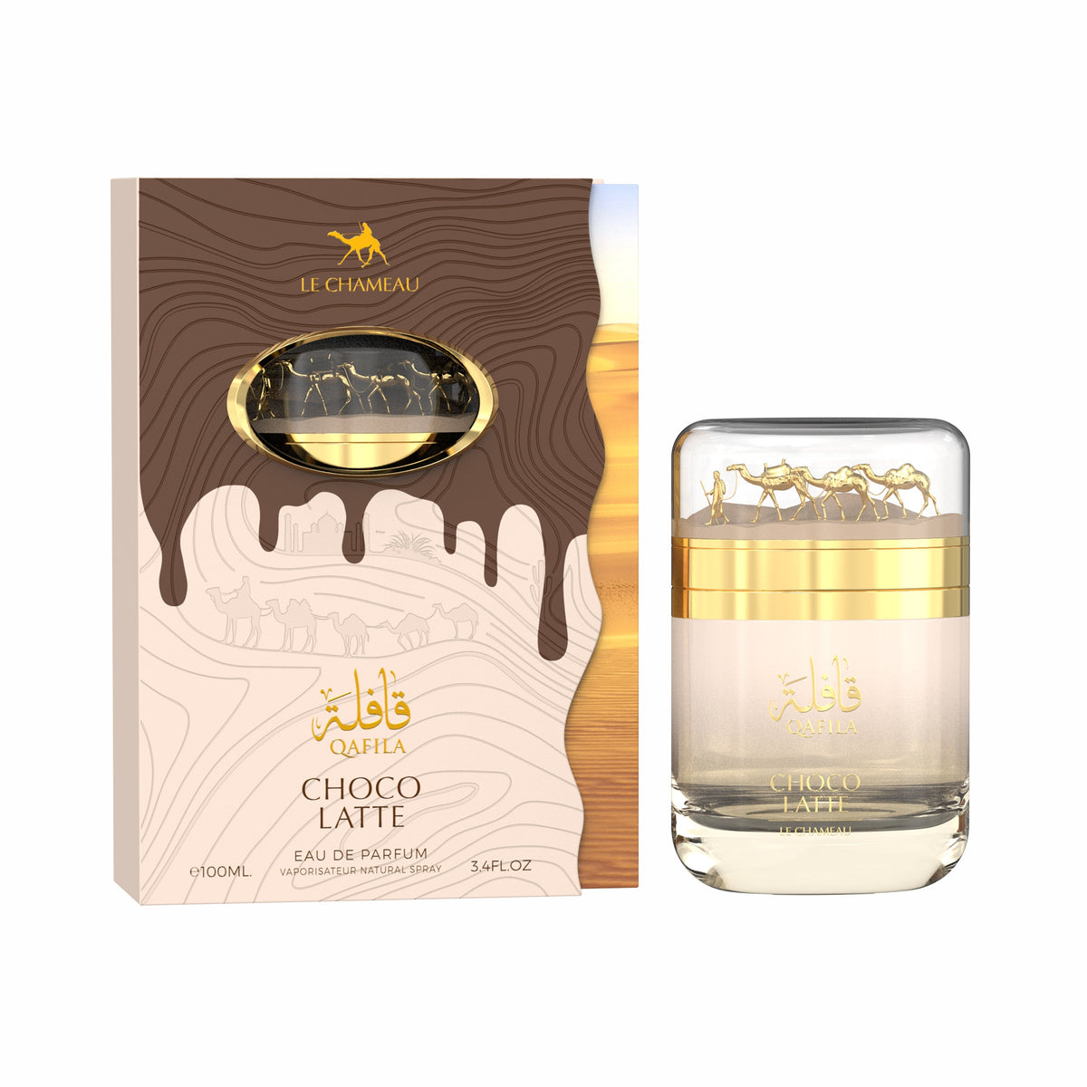 Le Chameau - Qafila Choco Latte -  100 ML - 3.4 OZ
