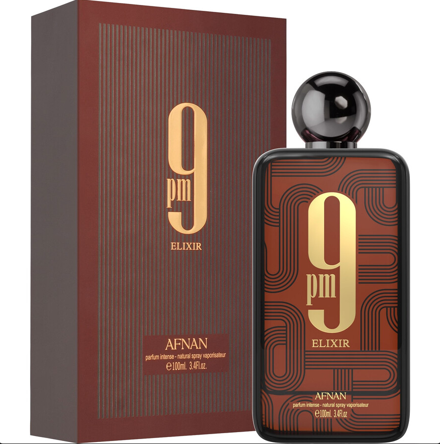 Afnan 9PM Elixir Eau De Parfum, 3.4 Fl. Oz