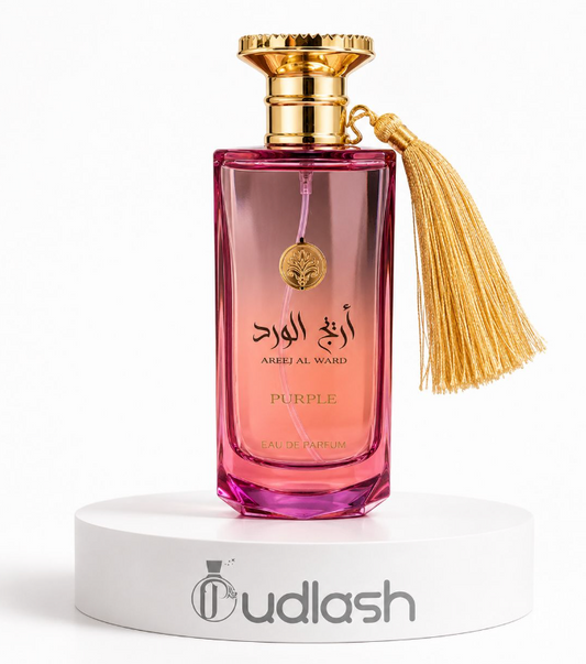 Zakat Areej Al Ward Purple – Women's Eau de Parfum 3.4 oz (100ml)