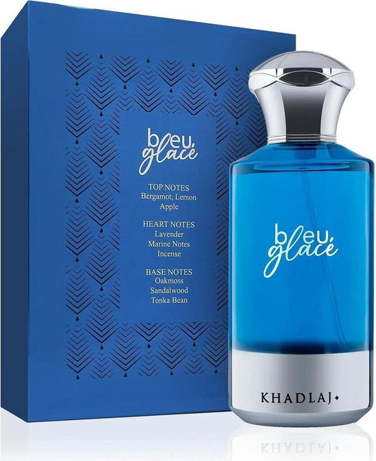 Khadlaj | Bleu Glace | Extrait De Parfum | Men's Fragrance | 100 ML 3.4 FL OZ