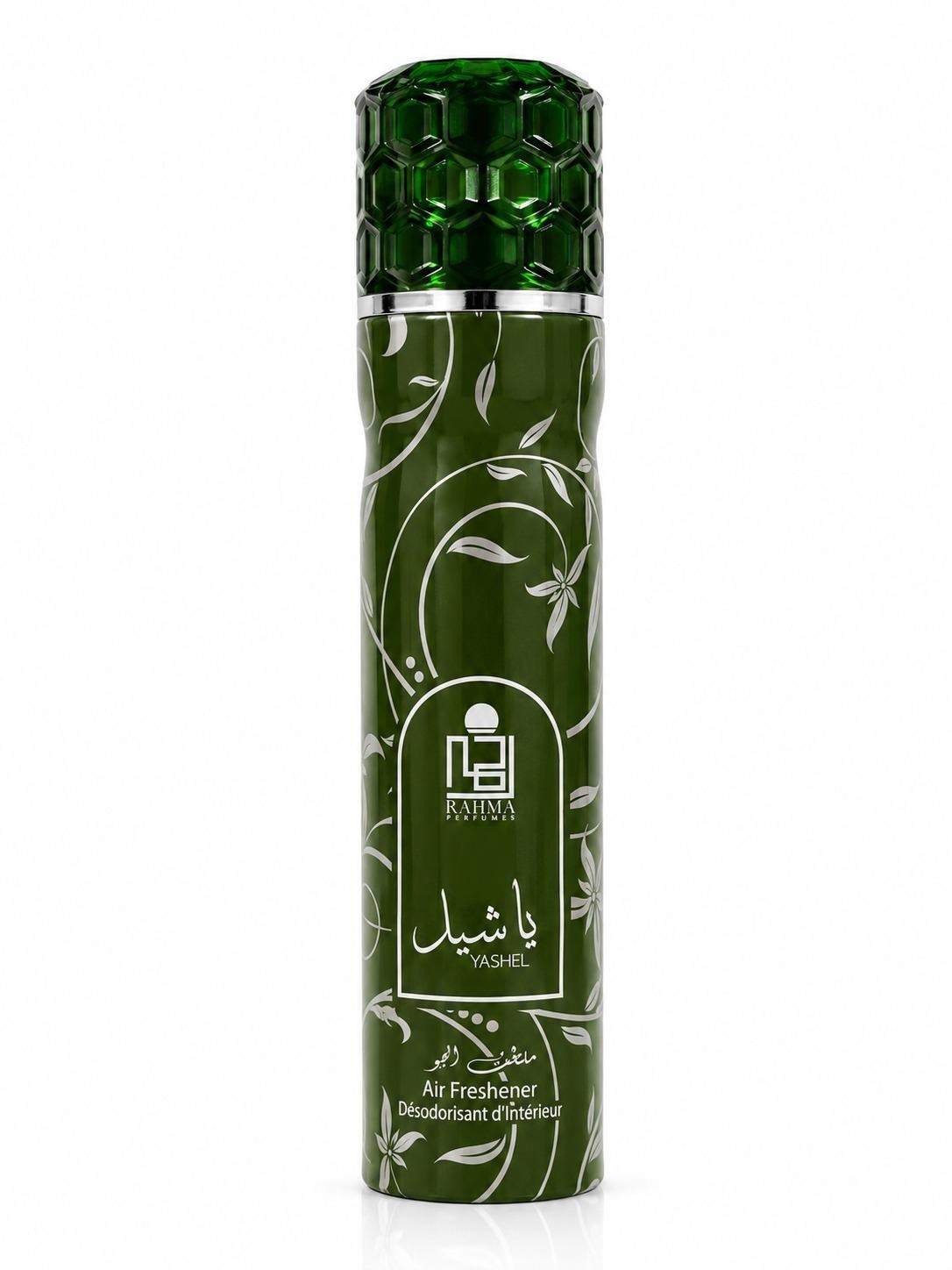 Rahma Perfumes | Yashel | Air Freshener | Unisex Fragrance | 300ML | Fresh bergamot- White musk, Amber