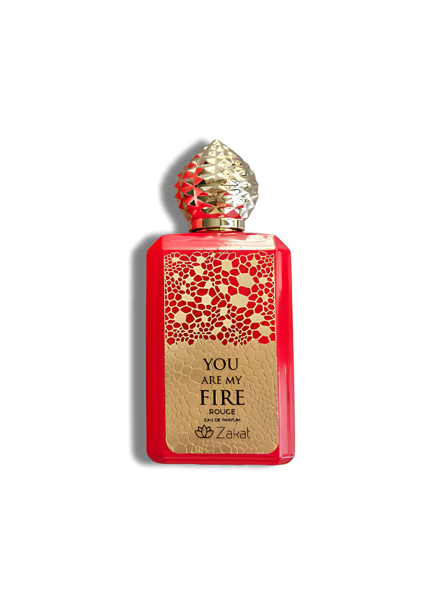 Zakat Perfumes You Are My Fire Rouge Alcohol-Base Eau De Parfum, 100ML