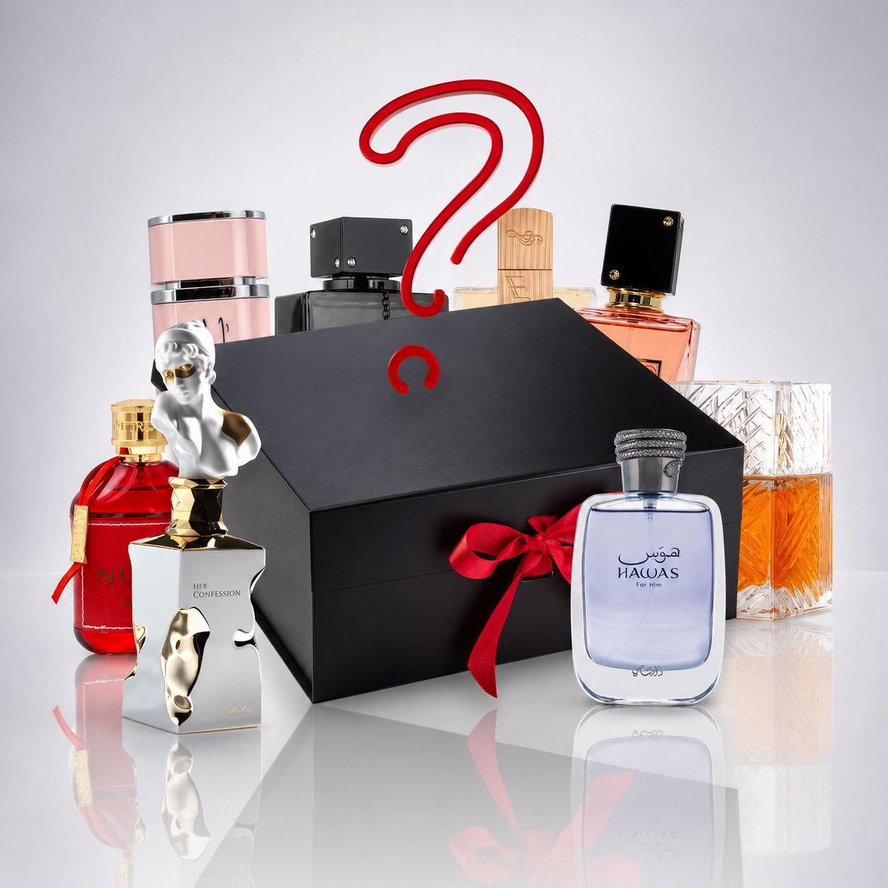 OUDLASH Mystery Box of (4) Viral Arabian Fragrances