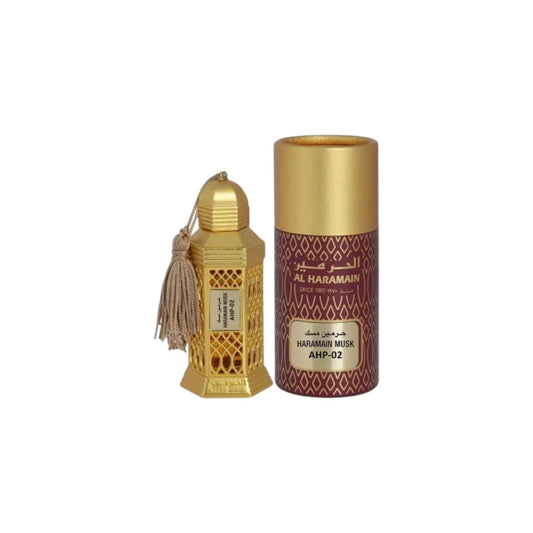Al Haramain | Haramain Musk | AHP-02 | Unisex Fragrance | 12 ML - 0.40 OZ | Concentrated Oil | Musk - Amber & Rose