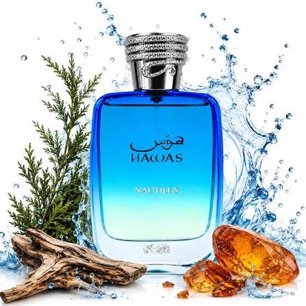 Rasasi Hawas Nautilus Eau De Parfum for Men – 100 ML / 3.4 oz
