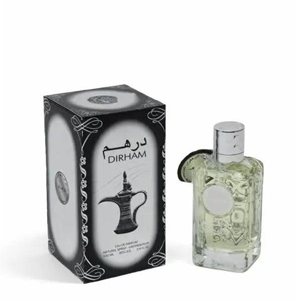 Ard Al Zaafaran | Dirham - Unisex Fragrance - 3.4 oz (100ml) Eau De Parfum | Citrus - Aromatic - White Floral Fragrance