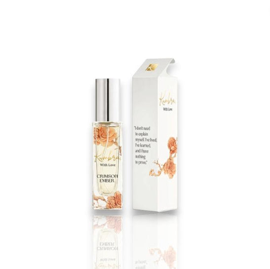 Kumbra With Love | Crimson Ember | Unisex Fragrance | 10 ML - 0.34 OZ | Eau De Parfum | Vanilla - Juniper & Clove