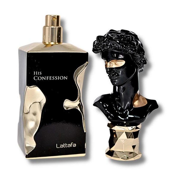 Lattafa Perfumes | His Confession | Men's Fragrance | 3.4 oz (100ml) | Amber - Warm & Spicy - Vanilla