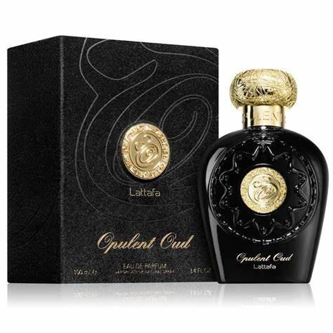 Lattafa Opulent Oud for Unisex Eau de Parfum Spray, 3.4oz