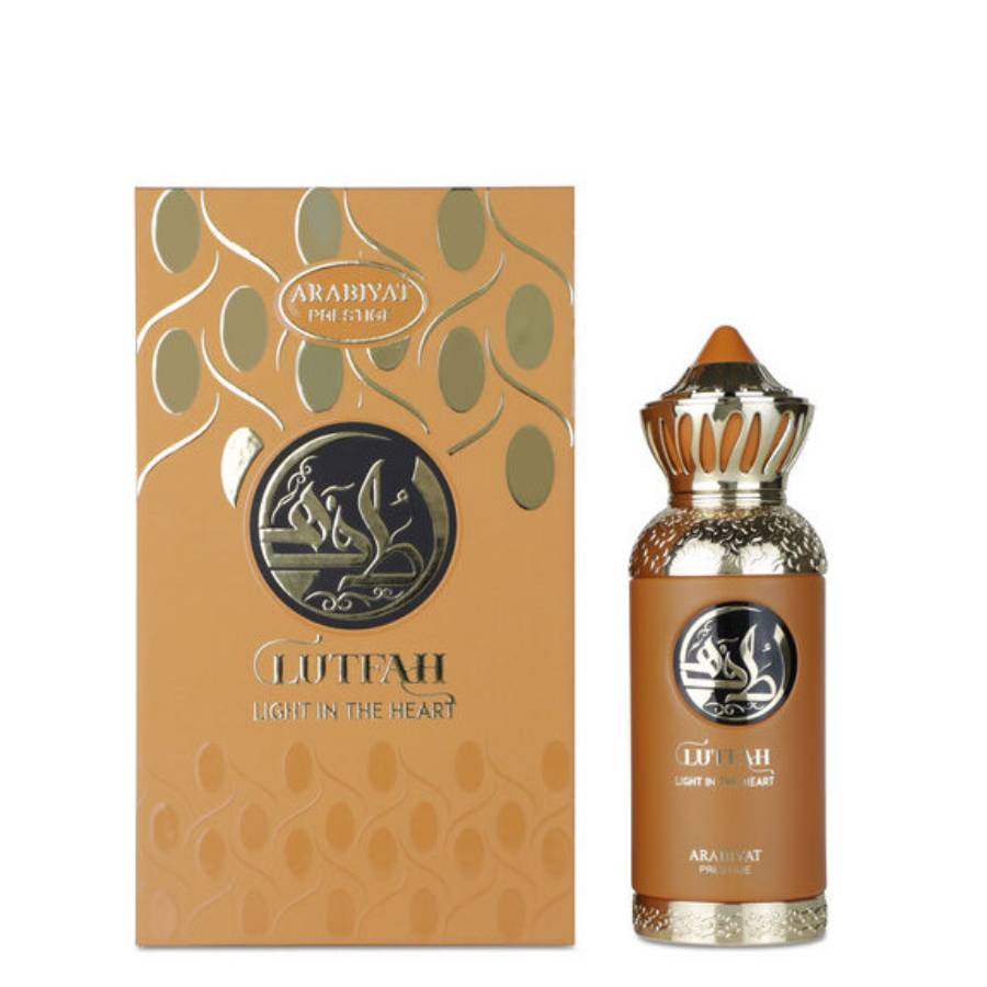 Arabiyat Prestige Lutfah Light In The Heart Eau De Parfum for Men | 2.7 oz | Elegant Masculine Fragrance