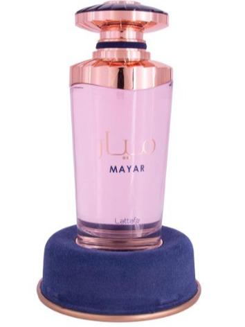 Lattafa Mayar 3-Piece Women's Fragrance Gift Set - EDP Scents, Elegant Floral Fresh Daily Wear Perfumes for Women, 3.4 oz Mayar Perfume, 200ml Body Spray, 50ml Hair Mist