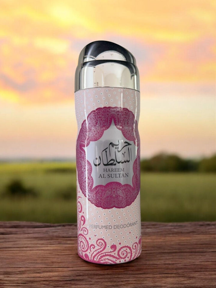 Ard Al Zaafaran | Hareem Al Sultan Body Spray - (For Women) - 200 ml - Flowery and Bergamot Fragrance