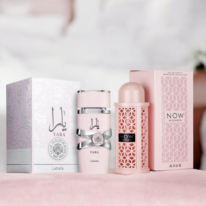 Yara + Rave Now Pink Women Perfume Set