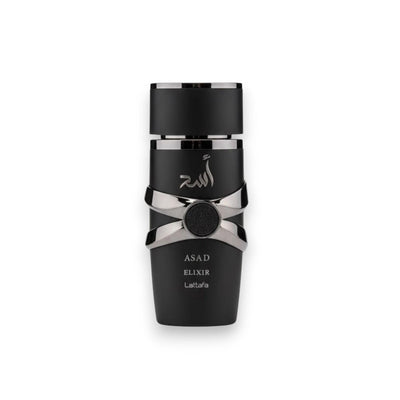 Lattafa Asad Elixir - Alcohol-Based Eau De Parfum, Unisex Use Single Item, 100ml