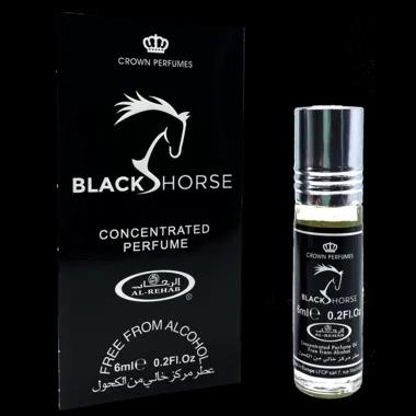 Al Rehab Perfumes | Black Horse - Roll on Parfum Oil - Men's Fragrance - 6 ml
