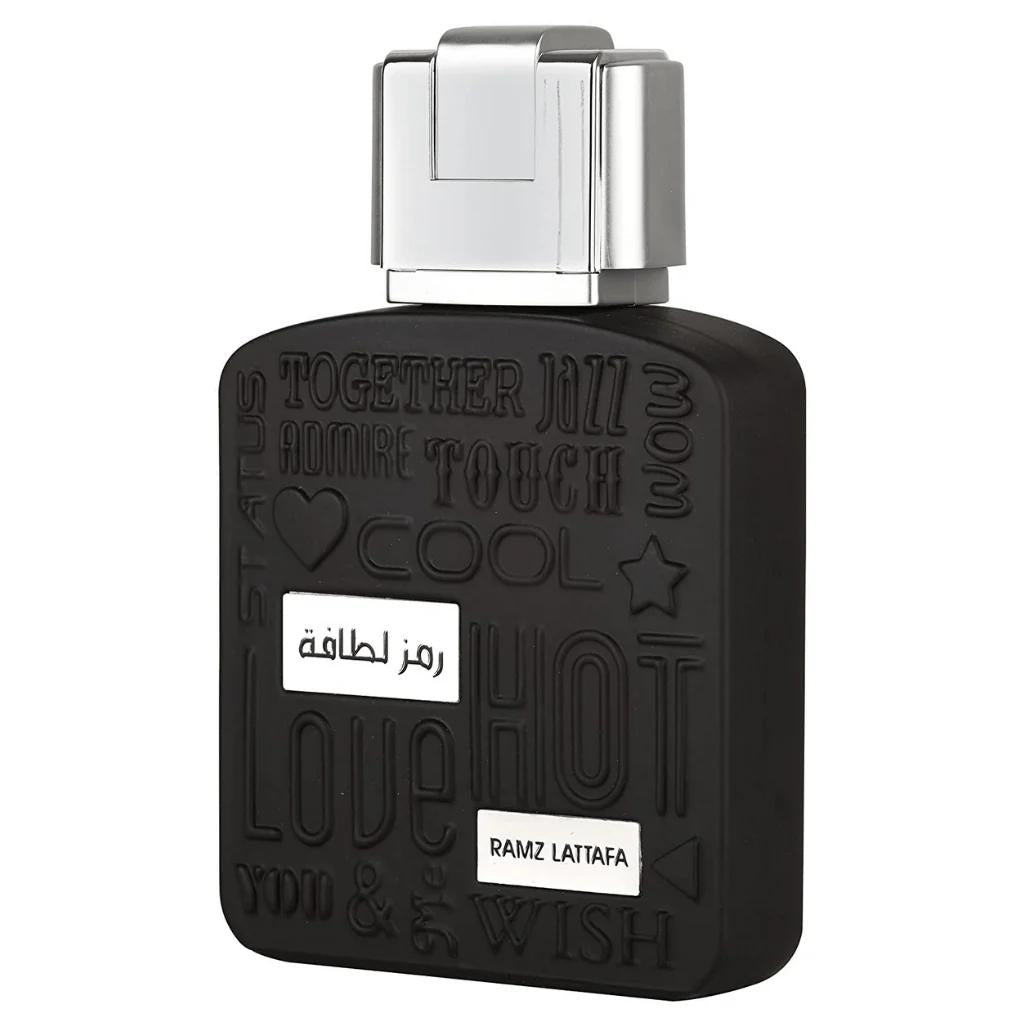Lattafa Perfumes | Ramz Lattafa Silver - Mens Eau de Parfum - 3.4OZ (100ML) Vanilla - Aromatic - Sweet - Fruity