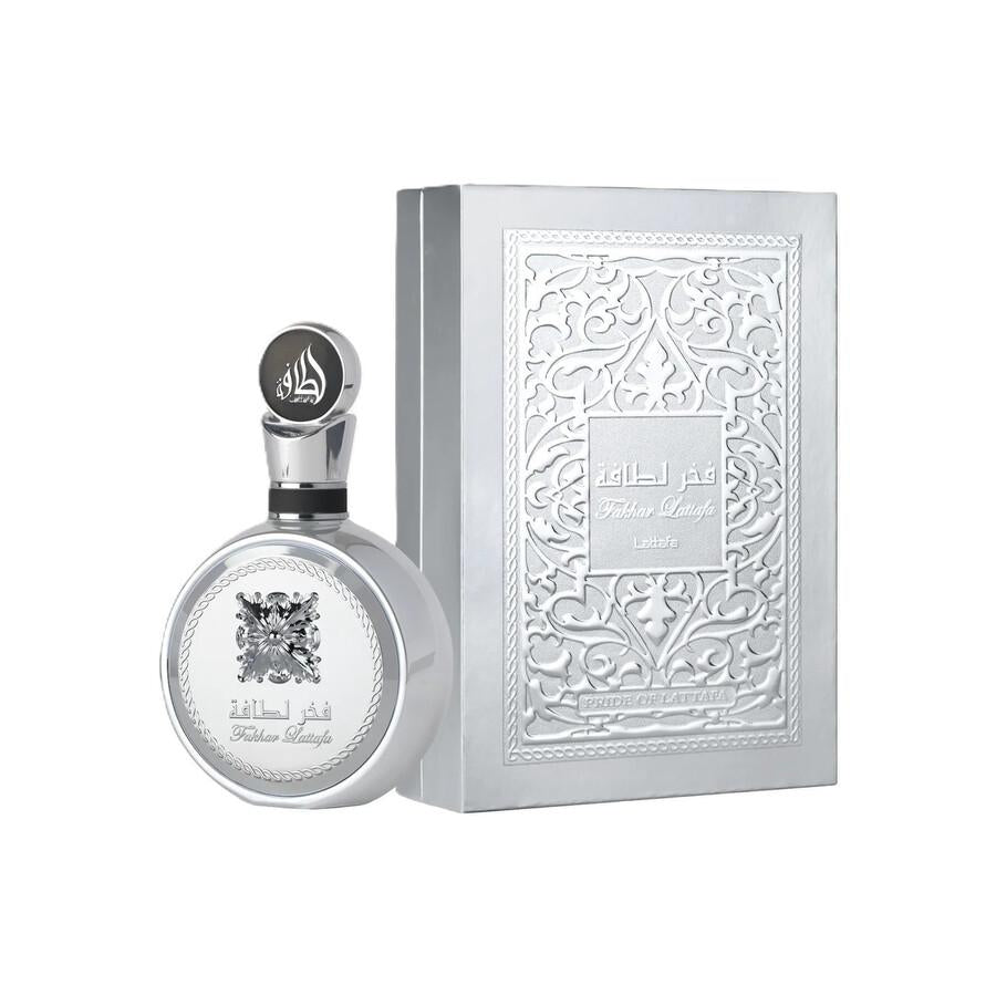Lattafa Fakhar Platin Men's Eau de Parfum (EDP Perfume Fragrance) - 100ML