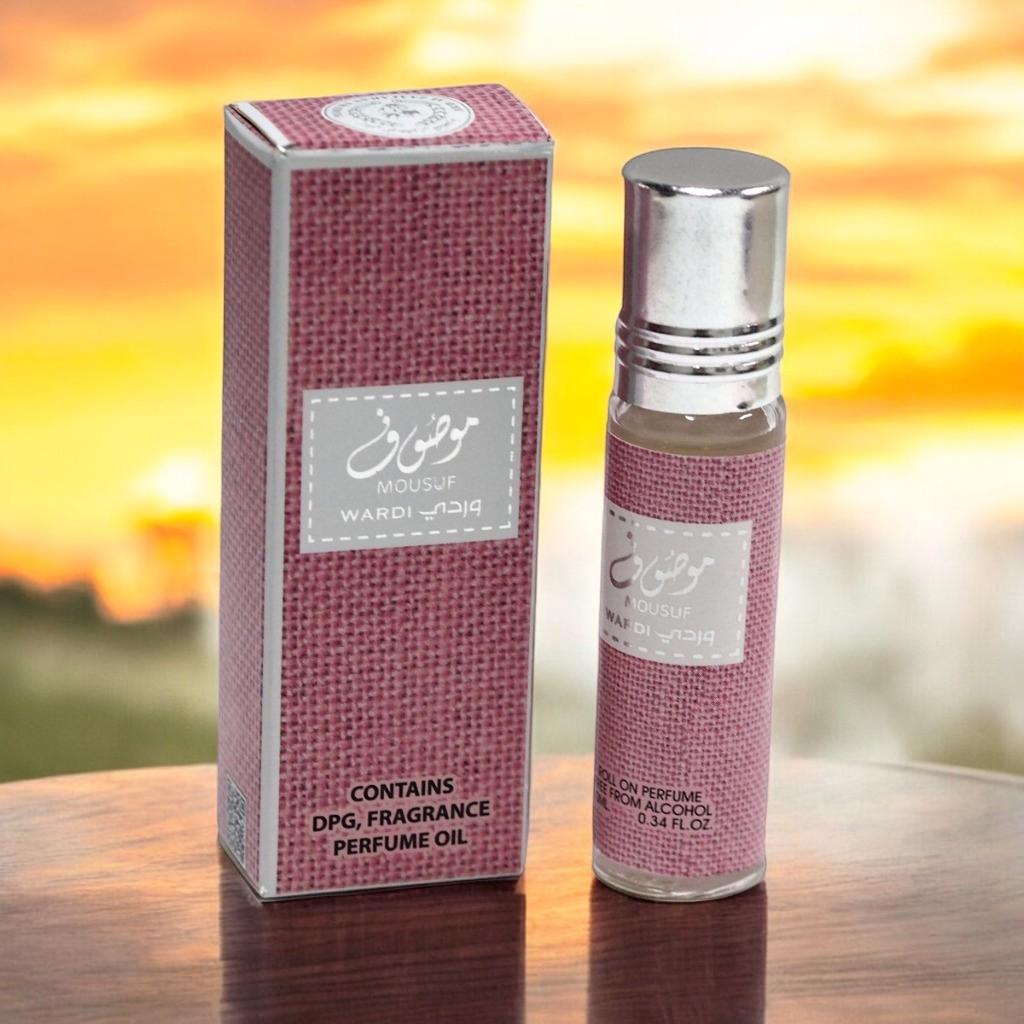 Ard Al Zaafaran Mousuf Wardi Roll On Parfum Oil 10 ml - Floral, Sweet, Fruity, Woodsy Musk and Chocolate Undertones