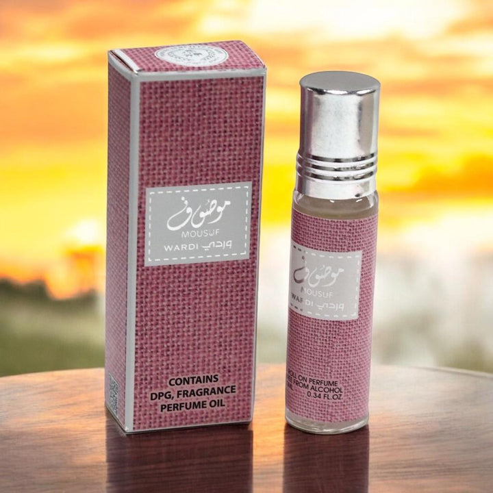 Ard Al Zaafaran Mousuf Wardi Roll On Parfum Oil 10 ml - Floral, Sweet, Fruity, Woodsy Musk and Chocolate Undertones
