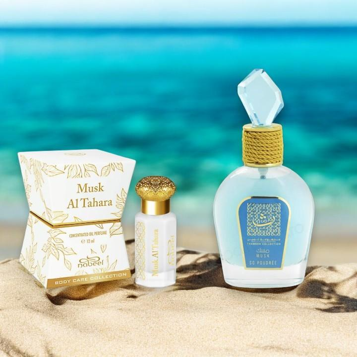 Lattafa | Nabeel | So Poudree + Musk Al Tahara Bundle | Fragrance Set by: Lattafa and Nabeel Women's Fragrance Set