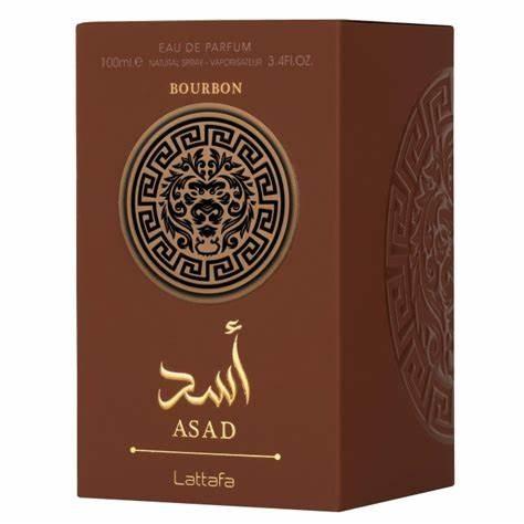 Lattafa Perfumes | Asad Bourbon - Unisex Fragrance - 3.4 oz (100 ml) - Vanilla - Sweet - Cacao - Spicy Fragrance