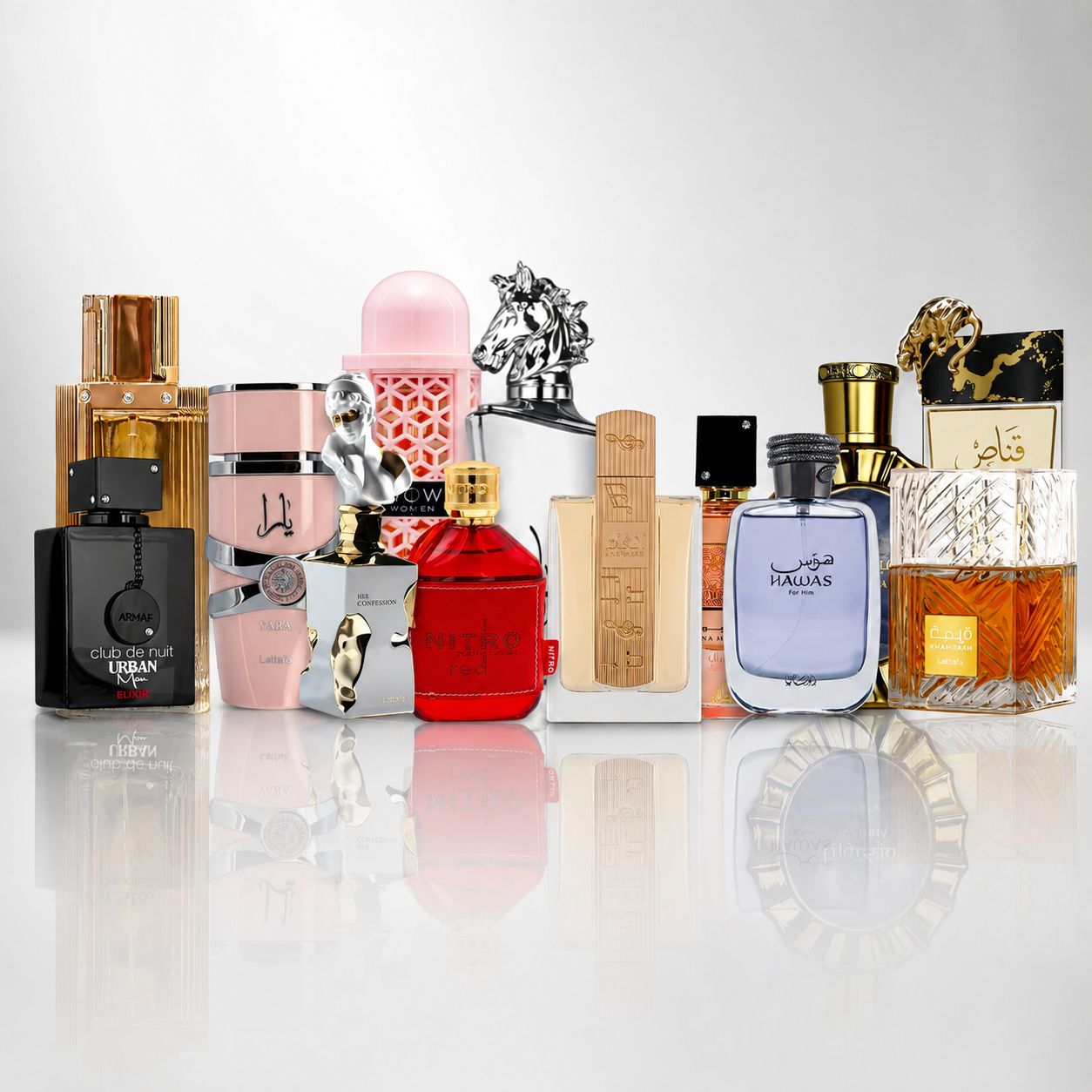 OUDLASH Mystery Box of (4) Viral Arabian Fragrances