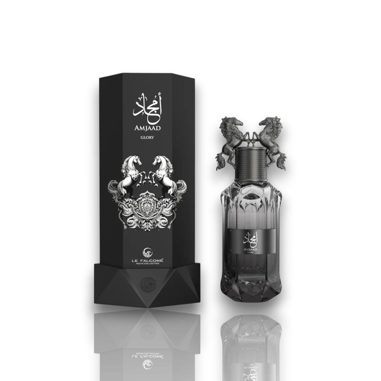 Le Falcone | Niche Collection | Amjaad | Glory | Men's Fragrance | 100 ML 3.4 OZ | Eau De Parfum