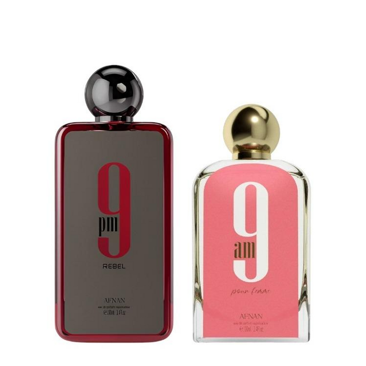 9 PM Rebel + 9 AM Pour Femme Bundle