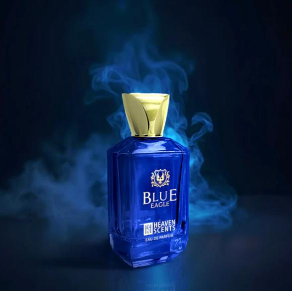 Heaven Scents | Blue Eagle | Unisex Fragrance | 3.4 oz (100ml) | Eau de Parfum | Fruity - Citrus Fragrance