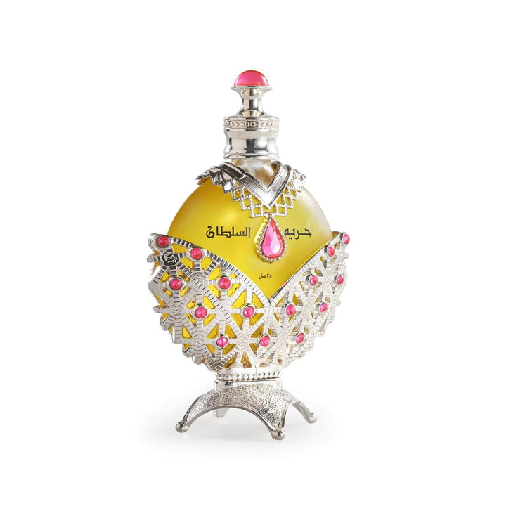 Khadlaj Perfumes | Hareem Al Sultan Silver - Womens Oil Fragrance - 35ML - Floral Fragrance - Single Item -