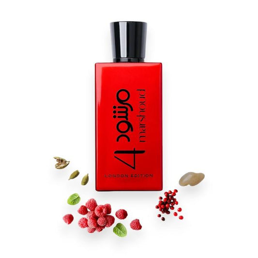Atyab Al Marshoud | 4 Red London Edition | Eau De Parfum