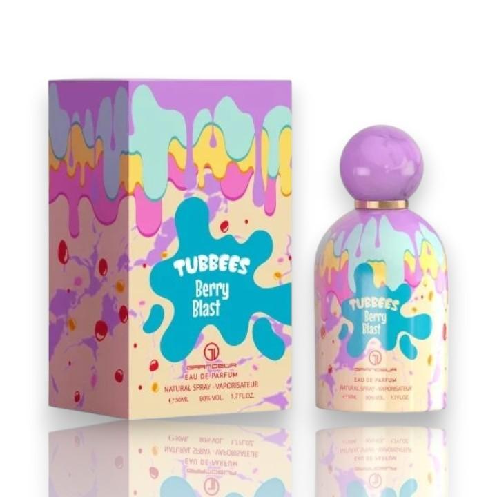 Grandeur | Tubbees - Berry Blast | Kids Favorite Sweets Fragrances (50 ML / Bottle) From Grandeur