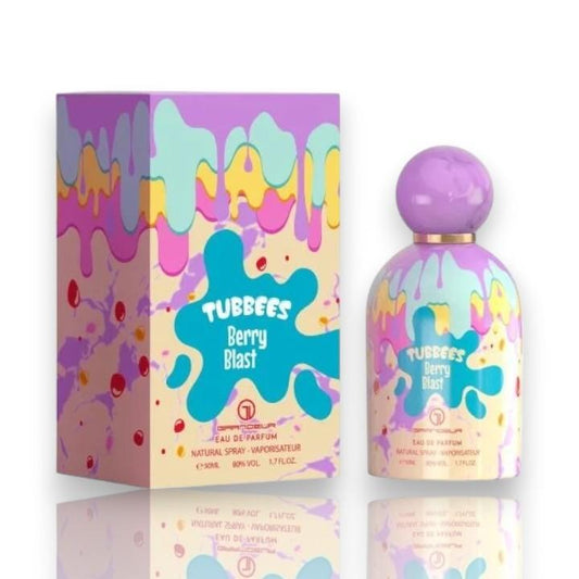 Grandeur | Tubbees - Berry Blast | Kids Favorite Sweets Fragrances (50 ML / Bottle) From Grandeur