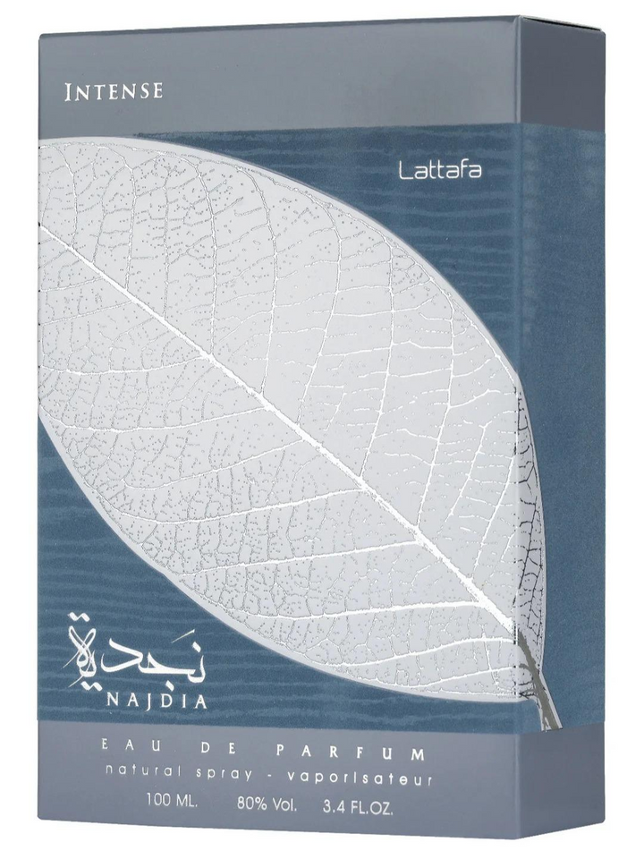 Lattafa Perfumes | Najdia Intense | Eau De Parfum | Mens Fragrance - 3.4 oz (100ml) - Aromatic - Spicy - Fruity