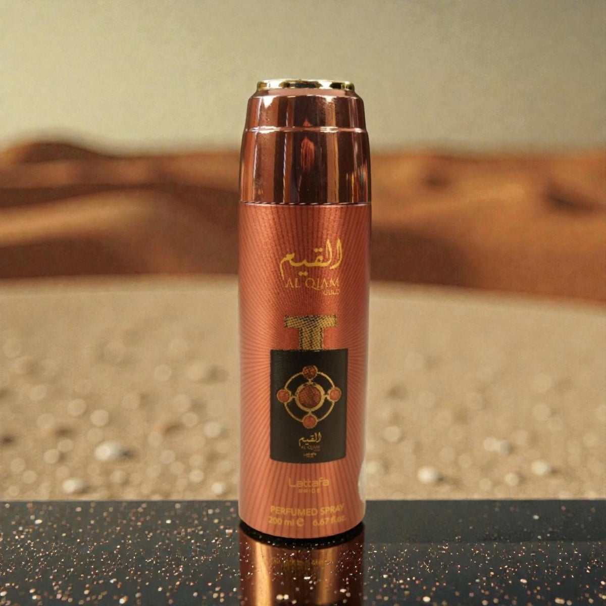 Lattafa Al Qiam Gold EDP Perfumed Spray, Unisex Fragrance for Unisex Wear, 200 ML