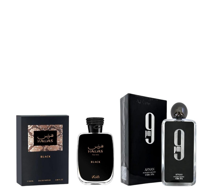 Hawas Black + 9 PM Bundle