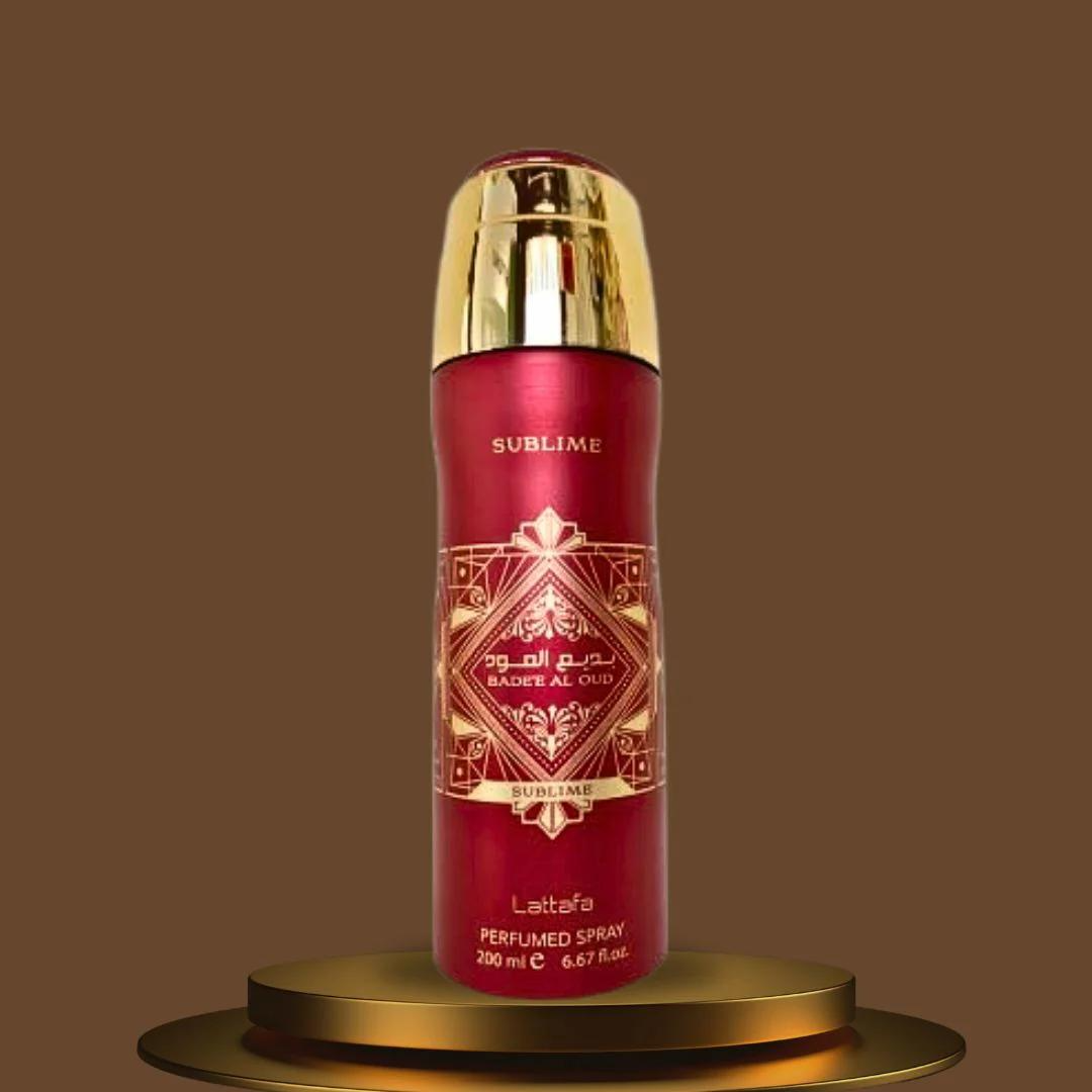 Bade'e Al Oud | Sublime Body Spray | Women's Fragrance | 6.7 oz (200ml) | Eau De Parfum | Apple and Vanilla