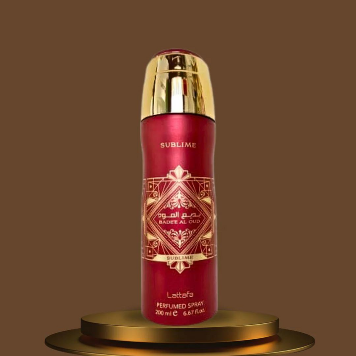 Bade'e Al Oud | Sublime Body Spray | Women's Fragrance | 6.7 oz (200ml) | Eau De Parfum | Apple and Vanilla