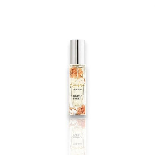 Kumbra With Love | Crimson Ember | Unisex Fragrance | 10 ML - 0.34 OZ | Eau De Parfum | Vanilla - Juniper & Clove