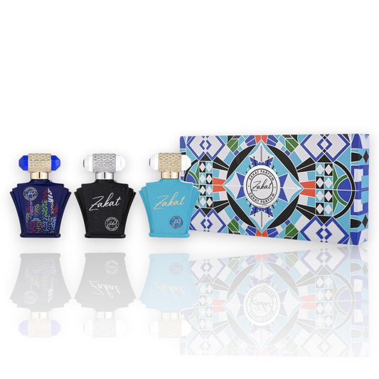 Zakat Men's Fragrance Gift Set, Z6+Z9+Z7 Eau De Parfum (30 ML)