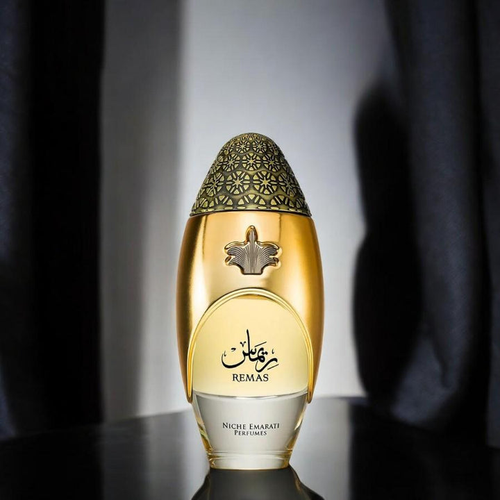 Niche Emarati by Lattafa | Remas - Unisex Eau de Parfum - 3.4 OZ (100 ML) Bergamot - Mango - Jasmine Fragrance